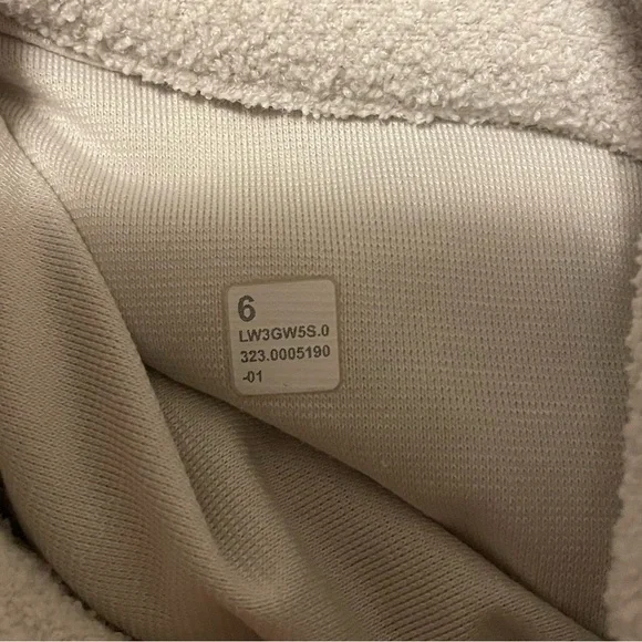 LULULEMON- Looped Terry Fleece Half-
Zip Hoodie size 6 - Picture 6 of 6